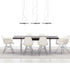 Cadeira de Braços em Plástico Eames DAR / Base Cromada